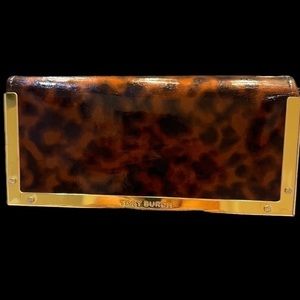 Tory Burch Leopard Glasses Case